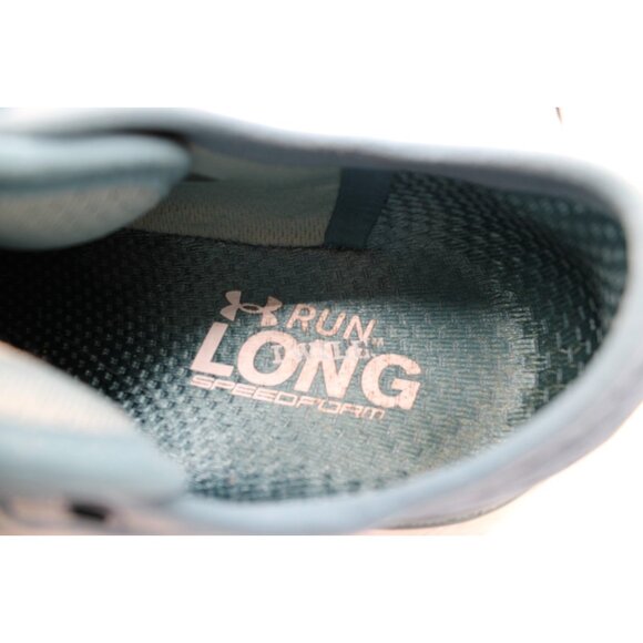 Under Armour Mens 8.5 Speedform Gemini 3 Running Shoes Marlin Blue Fresco Green - Picture 8 of 10